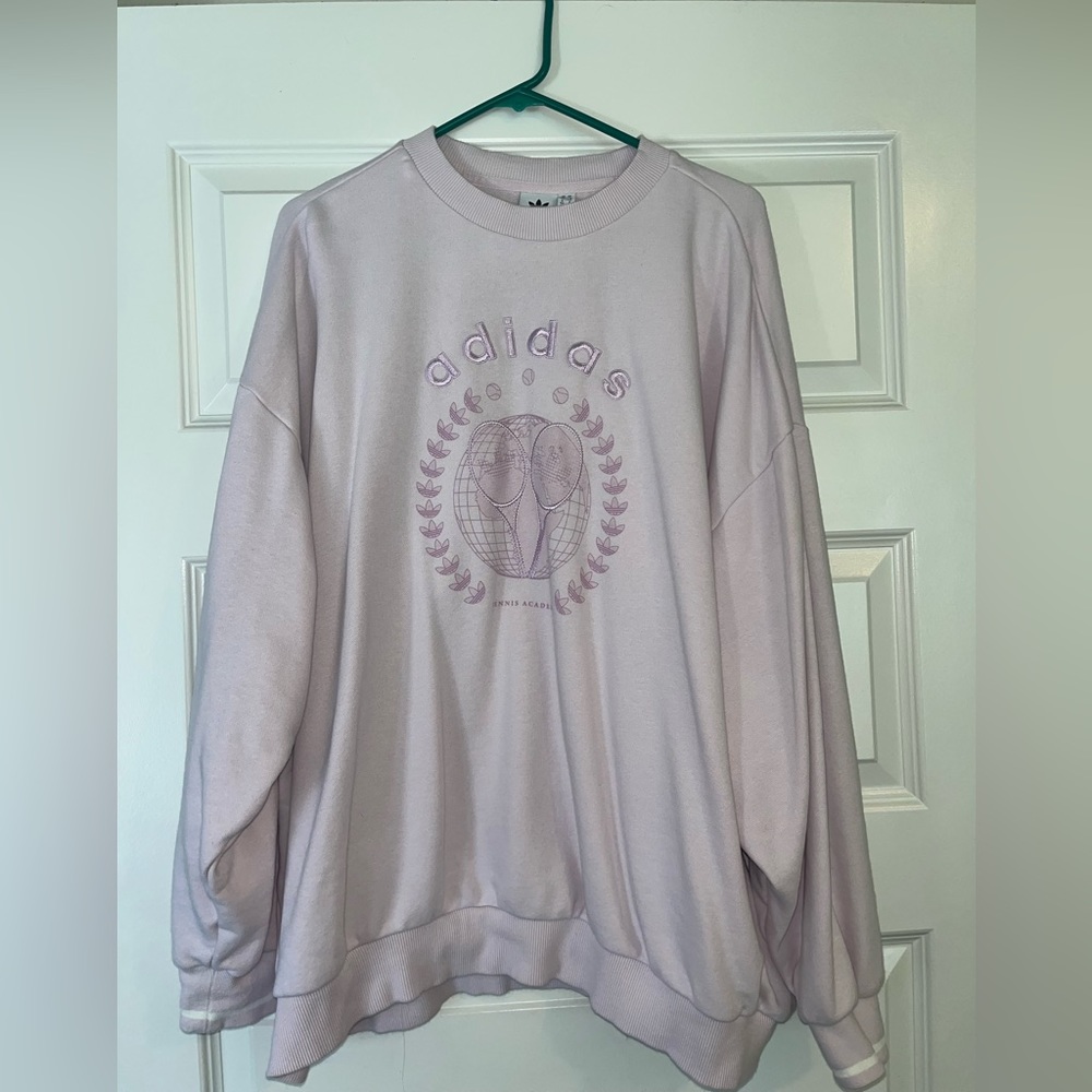 NWIT Adidas oversized tennis academy sweatshirt